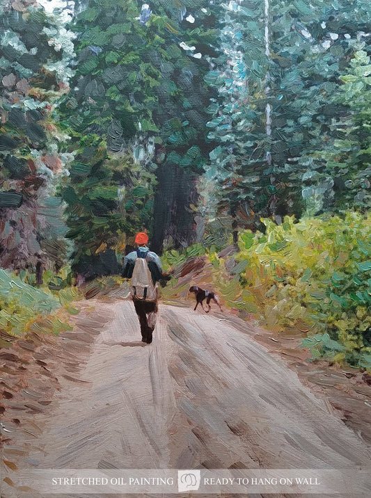 Custom oil painting from photo, Turn photo into art, Custom landscape oil painting on canvas, custom art, family gift, personalize gift