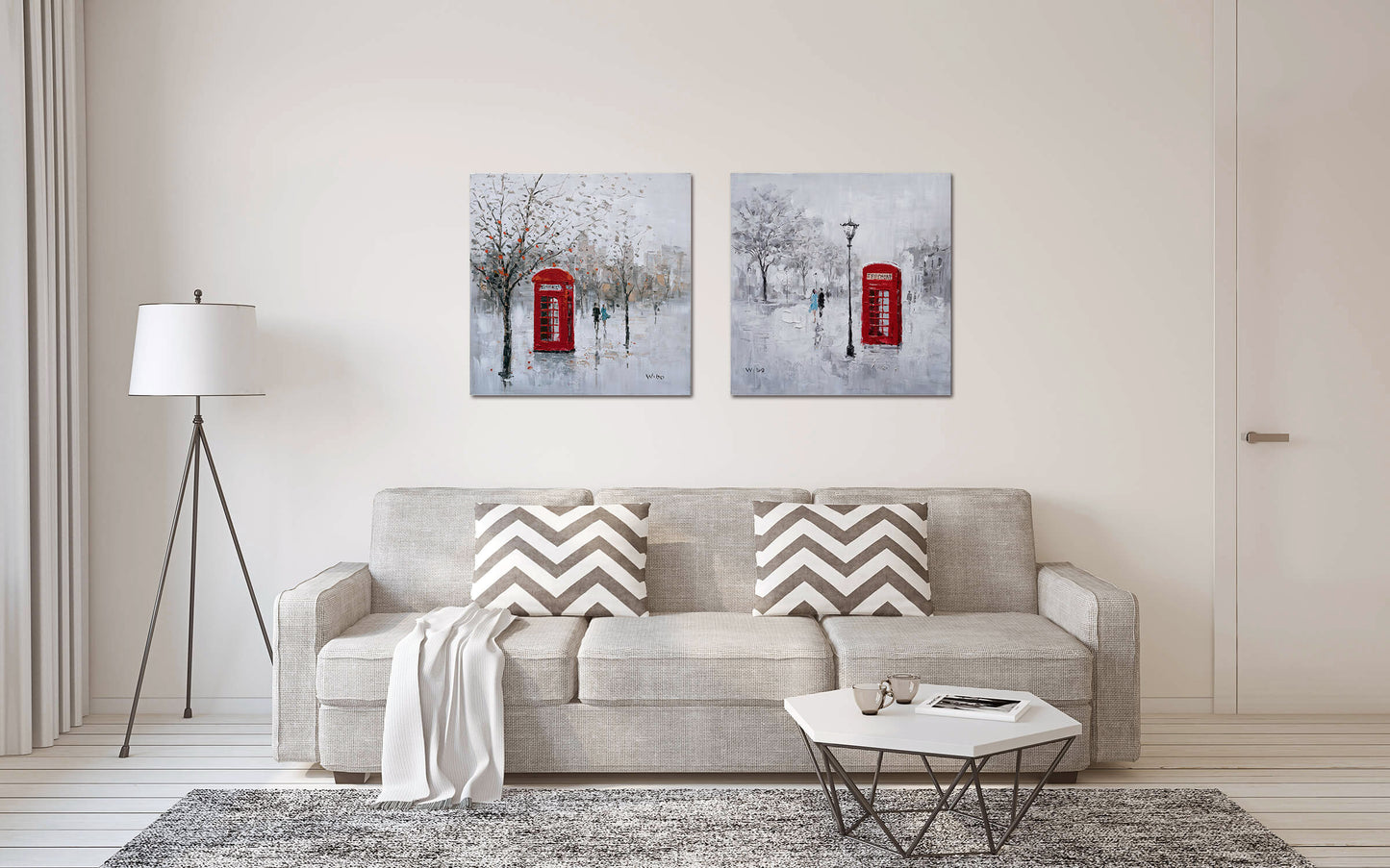 "Last Call I" Hand Painted on Wrapped Canvas