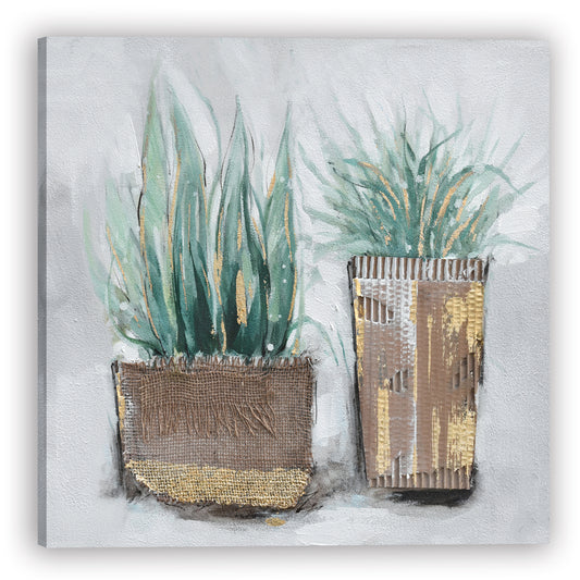 Wrapped Canvas Oil Painting Wall art for living room, bedroom, office