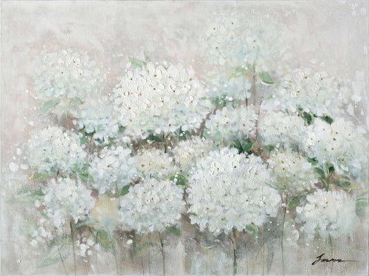 Sea Of Flowers Oil Painting on Wrapped Canvas Wall Art for living room, bedroom, office