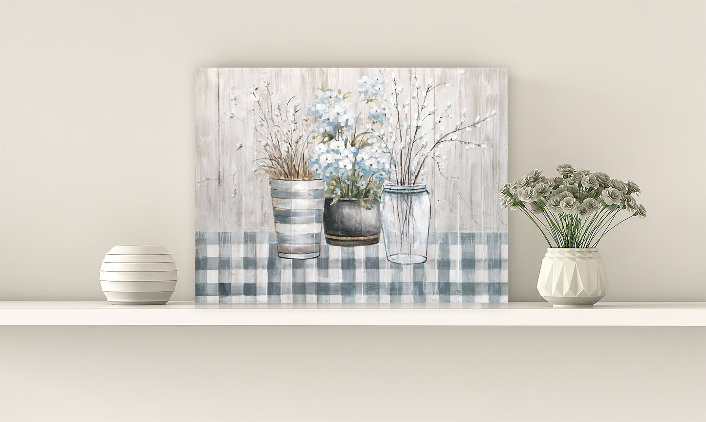 Classical Bonsai Oil Painting on Wrapped Canvas wall art for living room, bedroom, office
