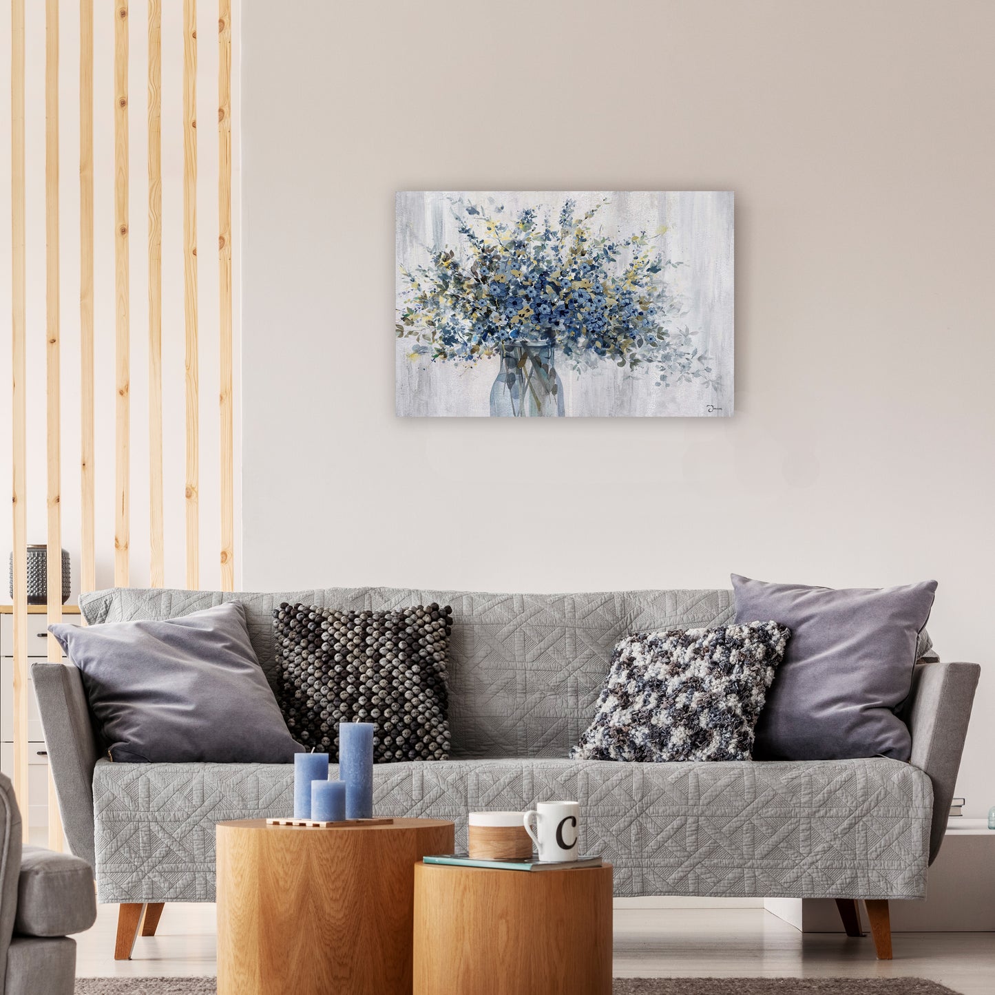 Classical Flowers Oil Painting on Wrapped Canvas. wall art, canvas artwork for living room, bedroom, office