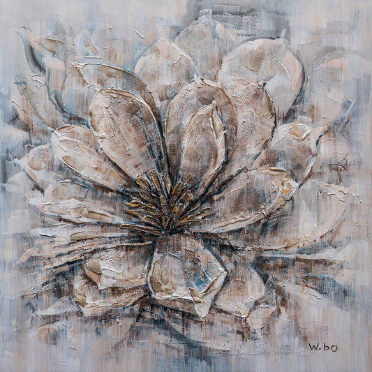 "Magical Blooms" Hand Paint on Wrapped Canvas
