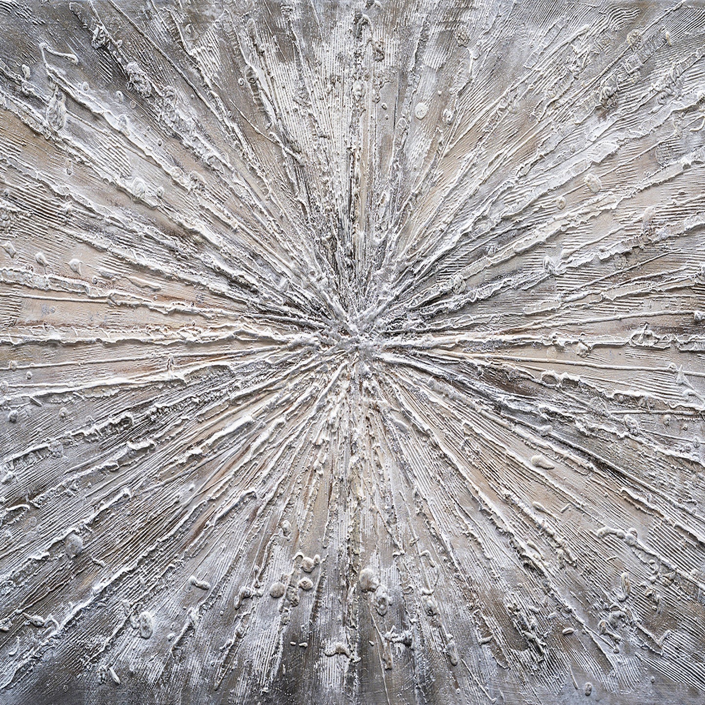 "Bewildered Abstract Oil Painting" Hand Painted Canvas