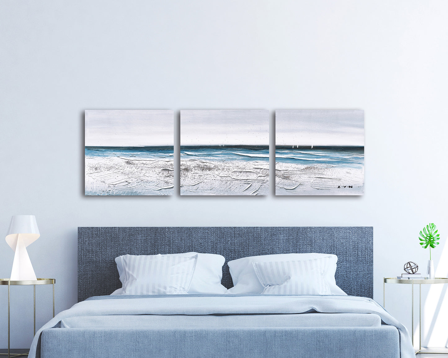"Before the Rain Falls" Hand Painted on Wrapped Canvas