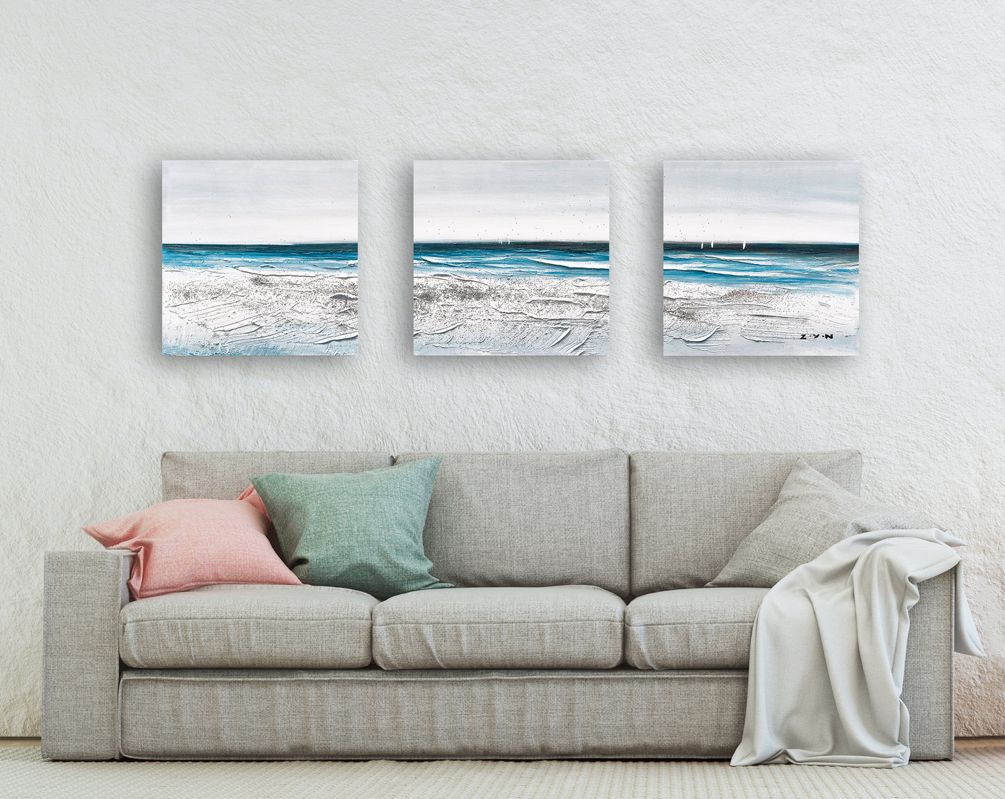 "Before the Rain Falls" Hand Painted on Wrapped Canvas