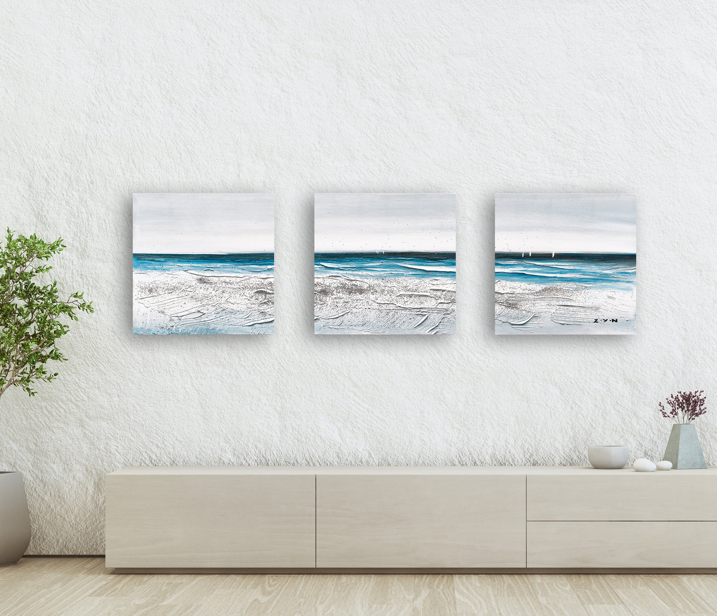 "Before the Rain Falls" Hand Painted on Wrapped Canvas