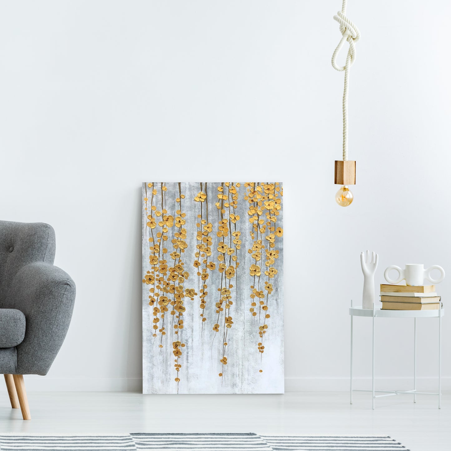 "Golden Fall" Hand Painted on Wrapped Canvas