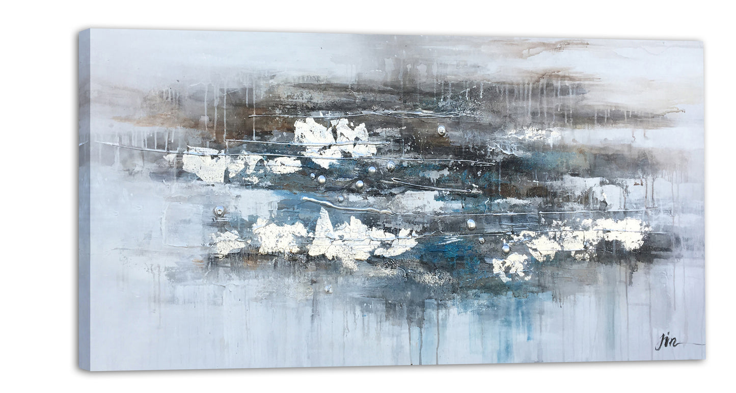 "The Morning After" Hand Painted on Wrapped Canvas