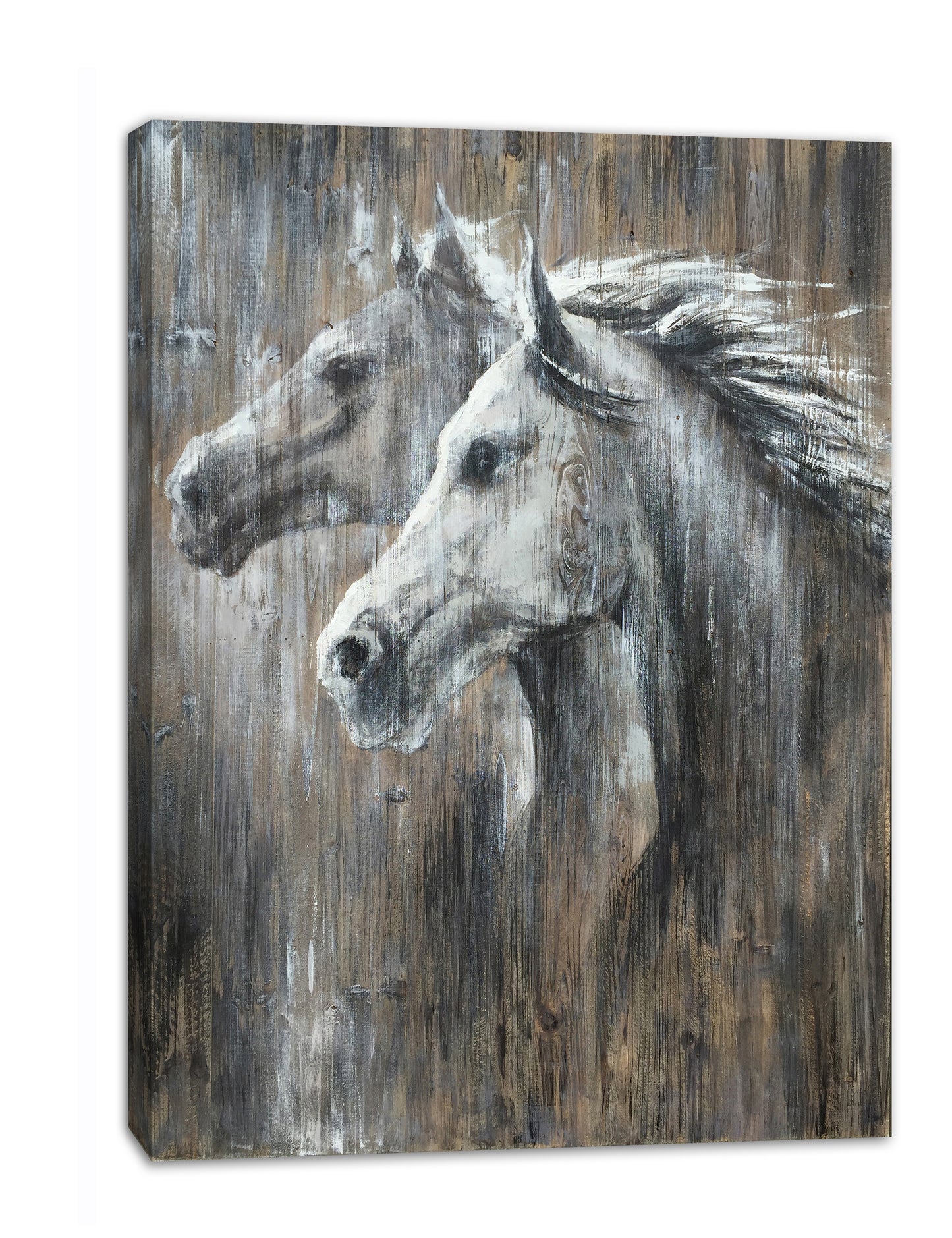 'lovely Horse' Oil Painting on Wrapped Canvas