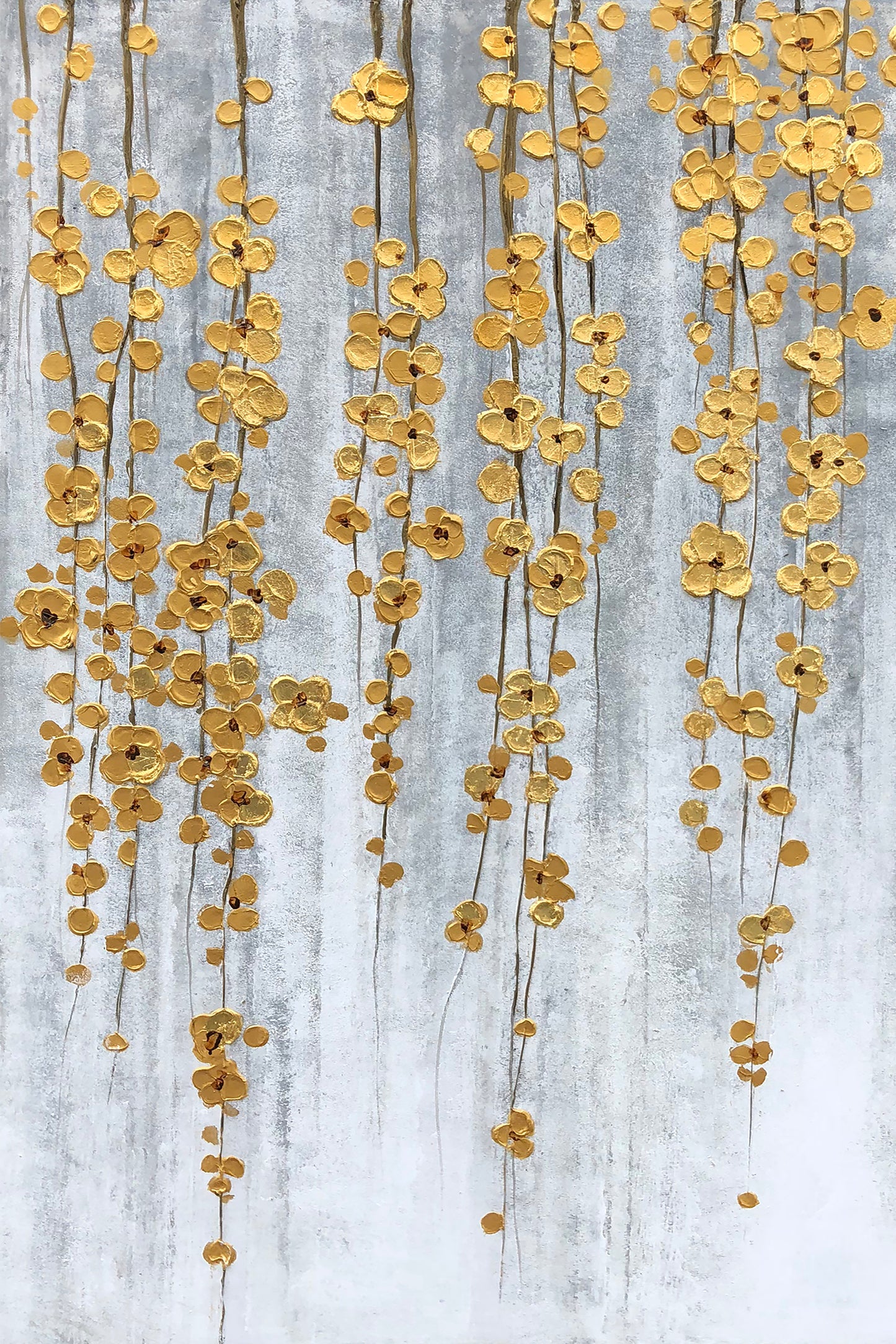 "Golden Fall" Hand Painted on Wrapped Canvas